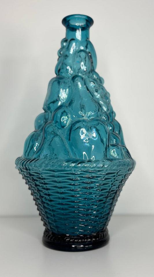 Empoli Blue Genie Bottle Decanter