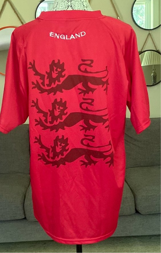 England Soccer Jersey