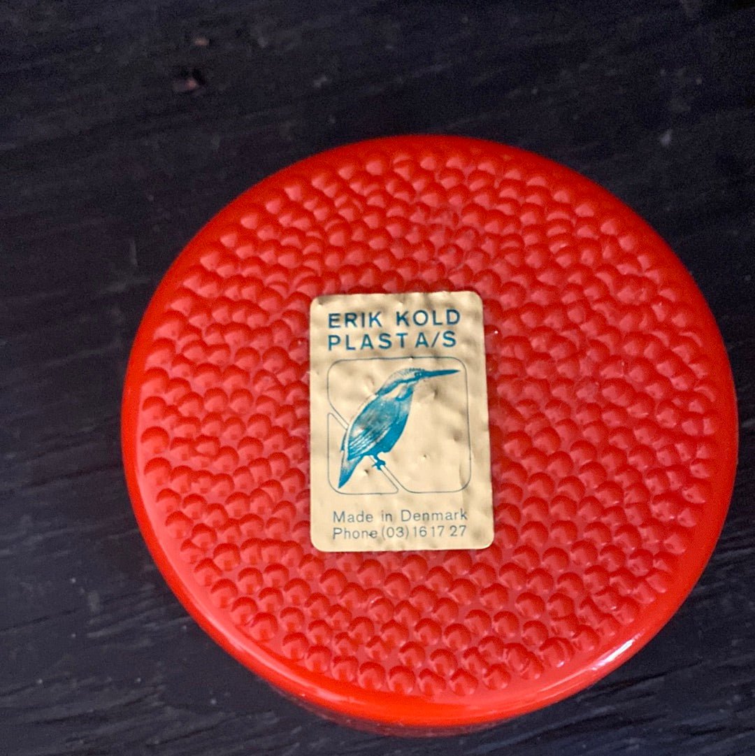 Erik Kold Plastic Orange Serving Bowl