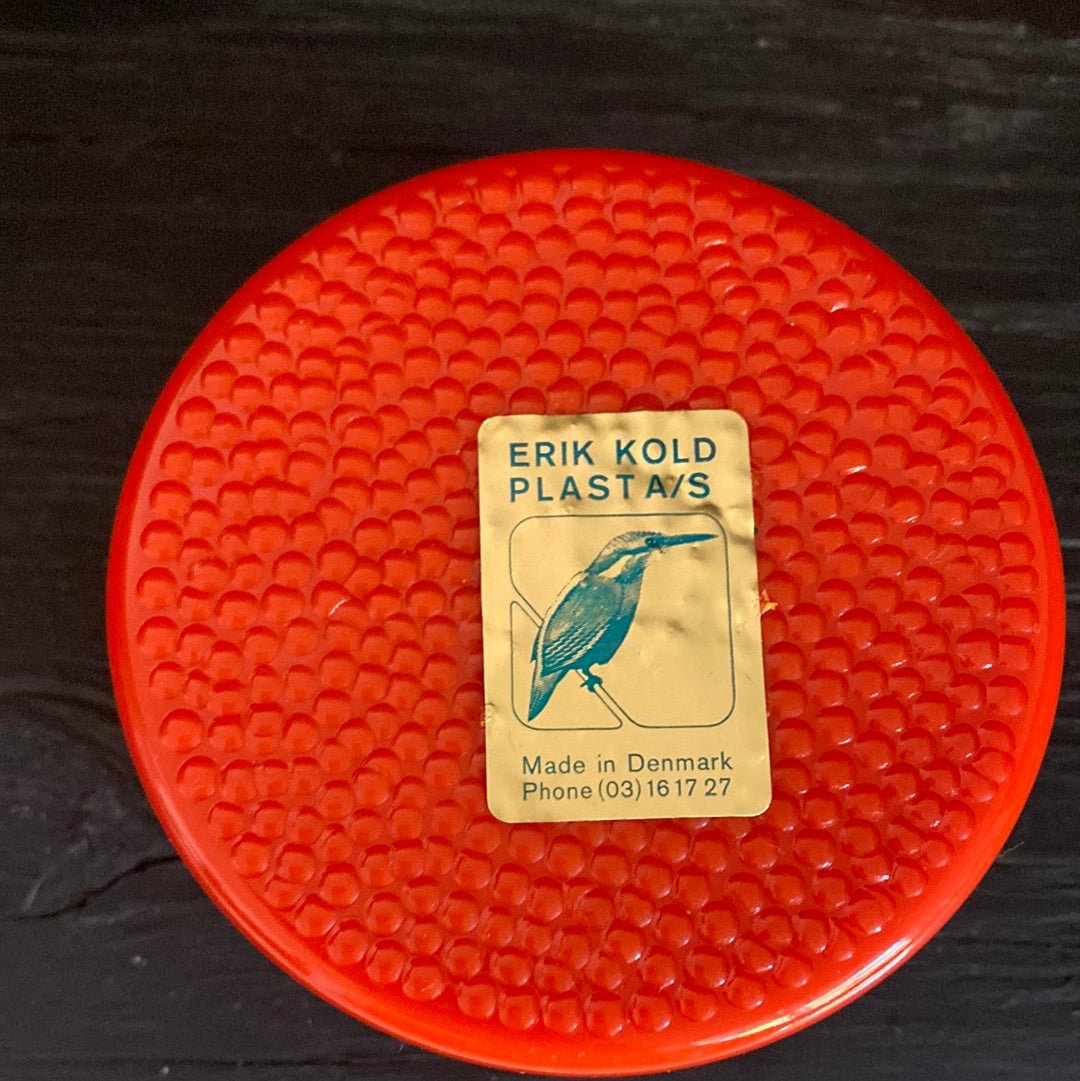 Erik Kold Plastic Orange Serving Bowl