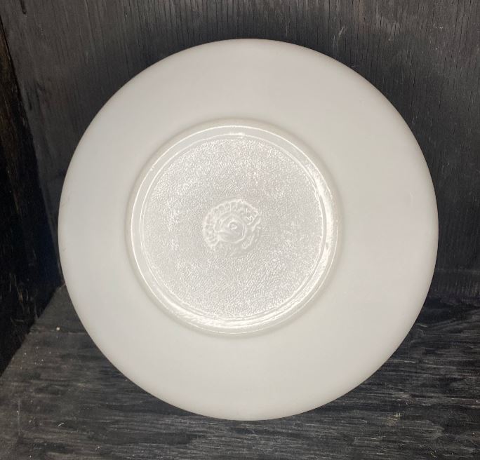 Federal Glass Gold Turquoise 9 Inch Casserole Serving Bowl with Lid