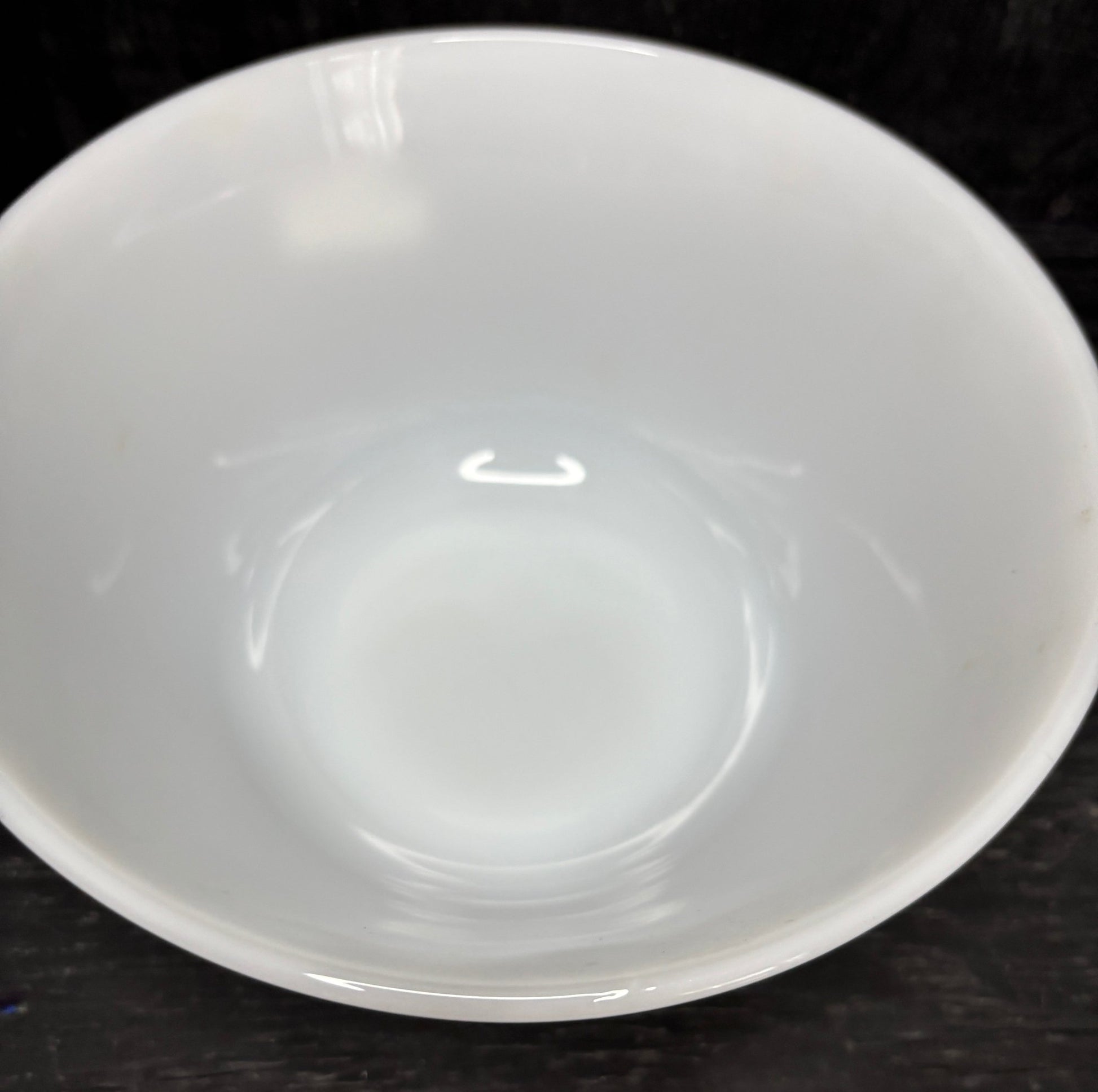 Federal Glass White Mixing Bowl