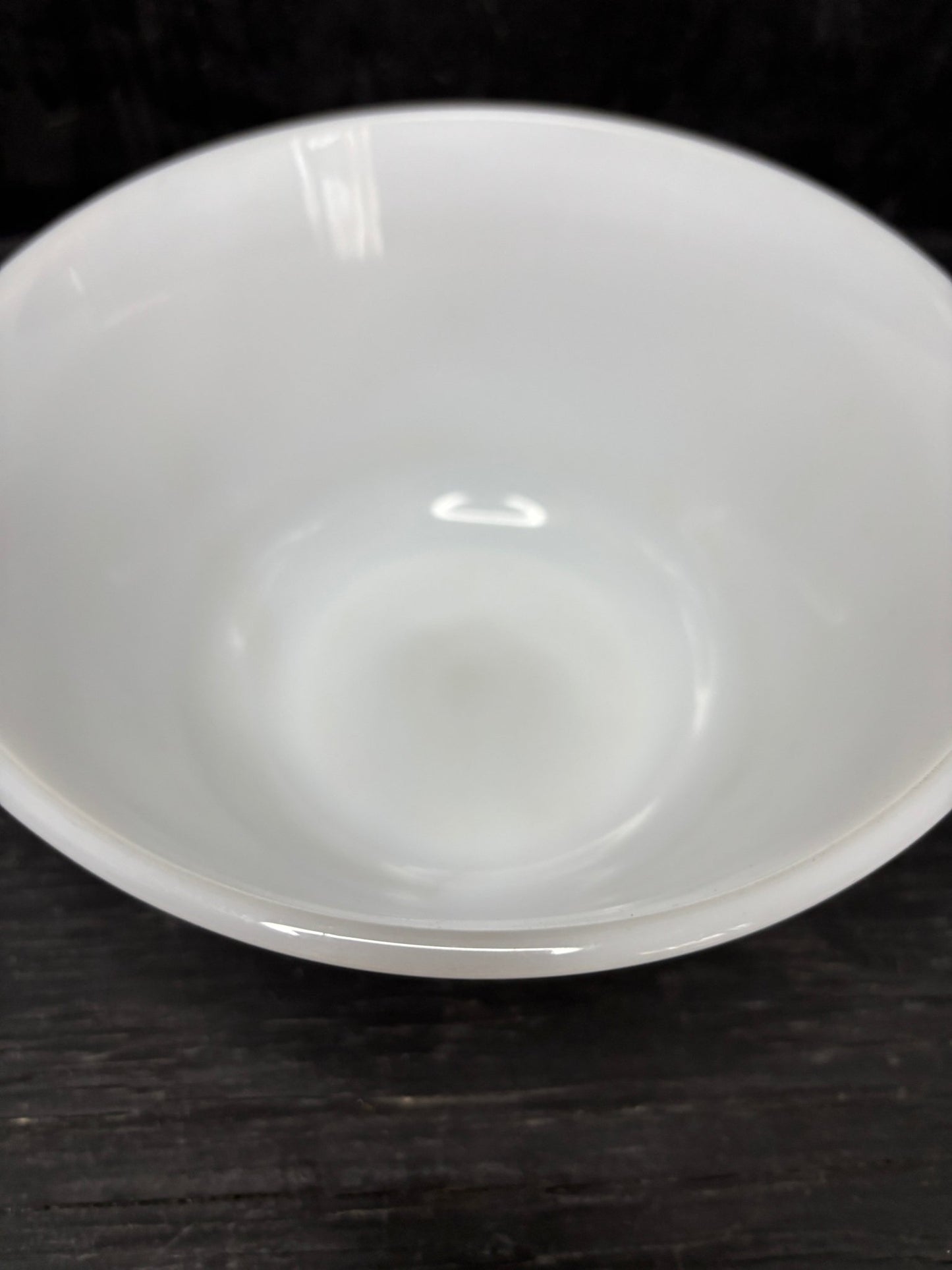 Federal Glass White 8 Inch Mixing Bowl