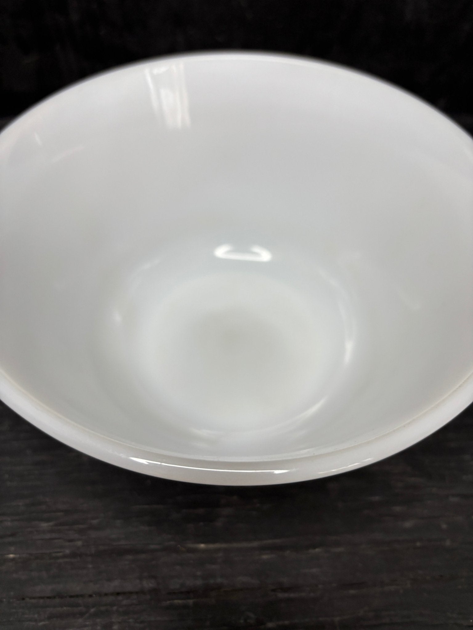 Federal Glass White 8 Inch Mixing Bowl