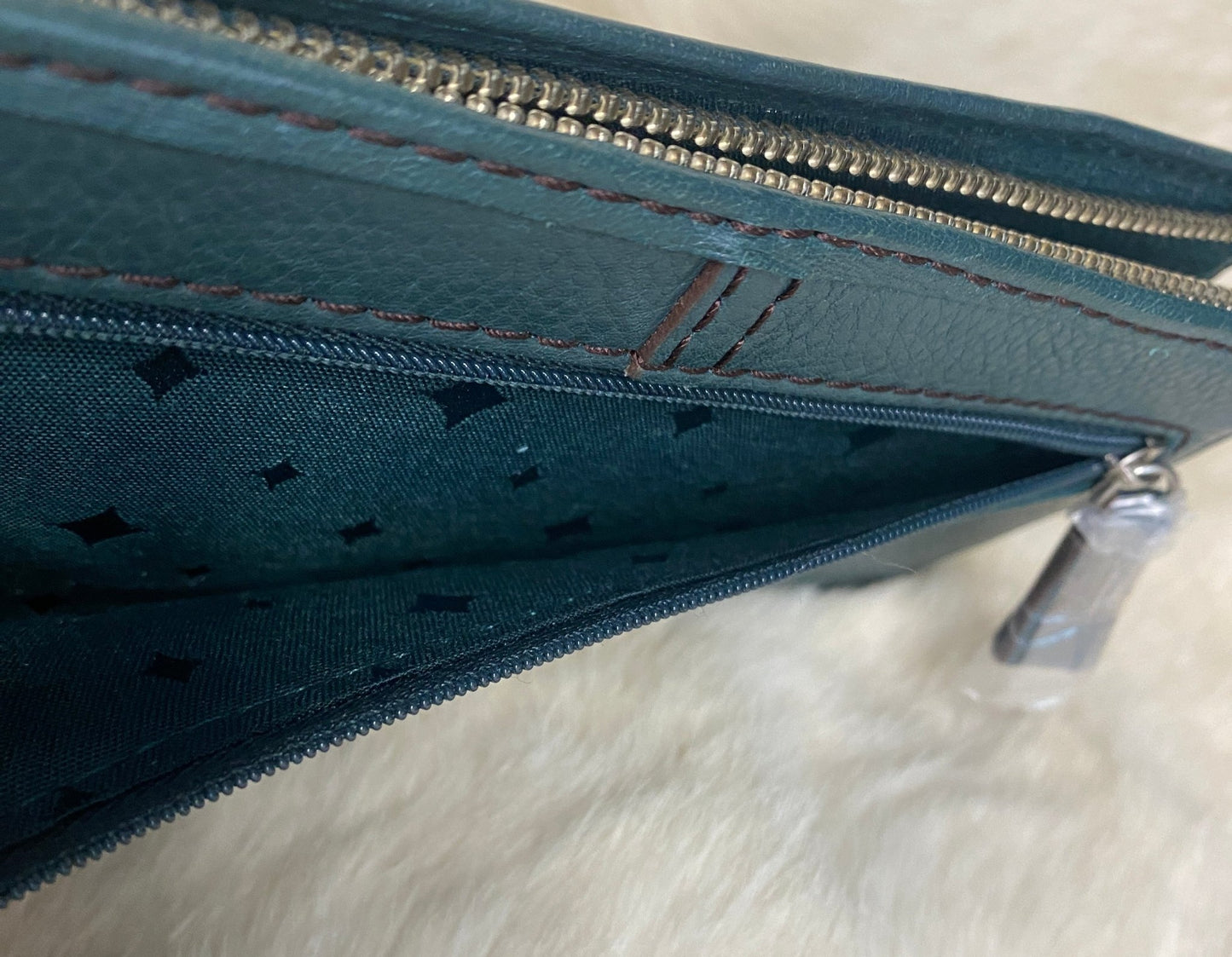 Fossil Maddox Green Women's Wallet