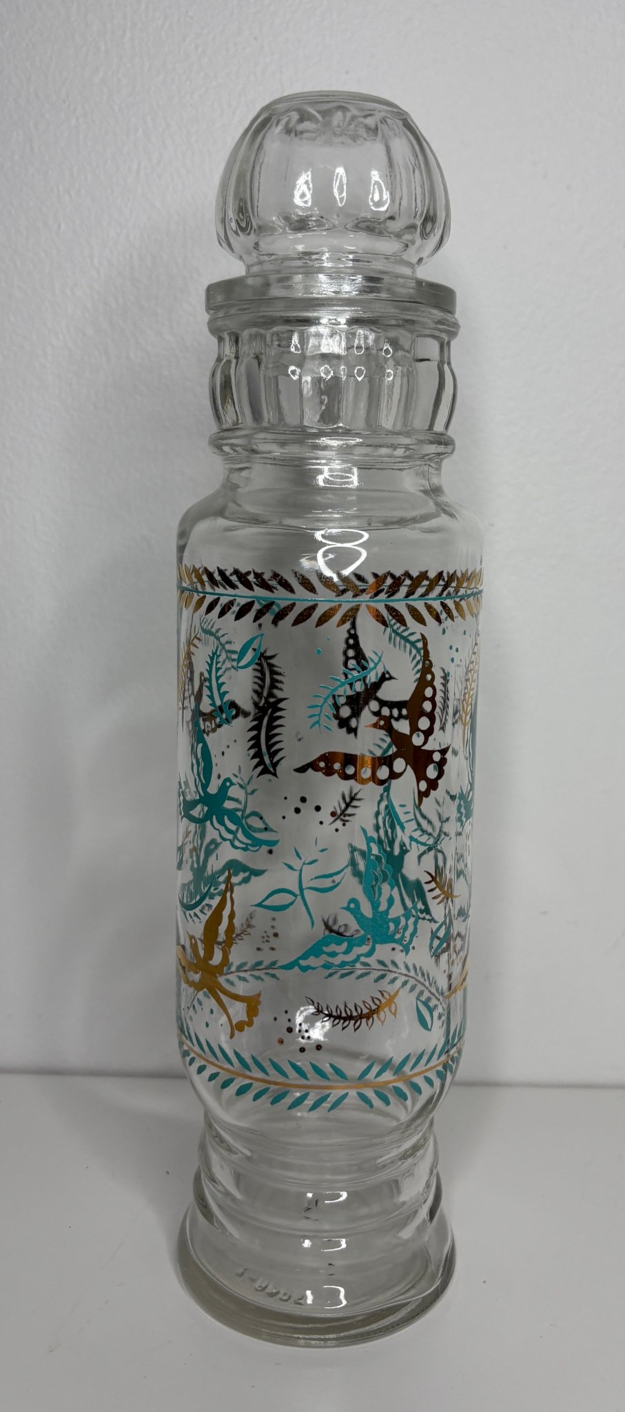 Georges Briard Birds of Paradise Apothecary Jar