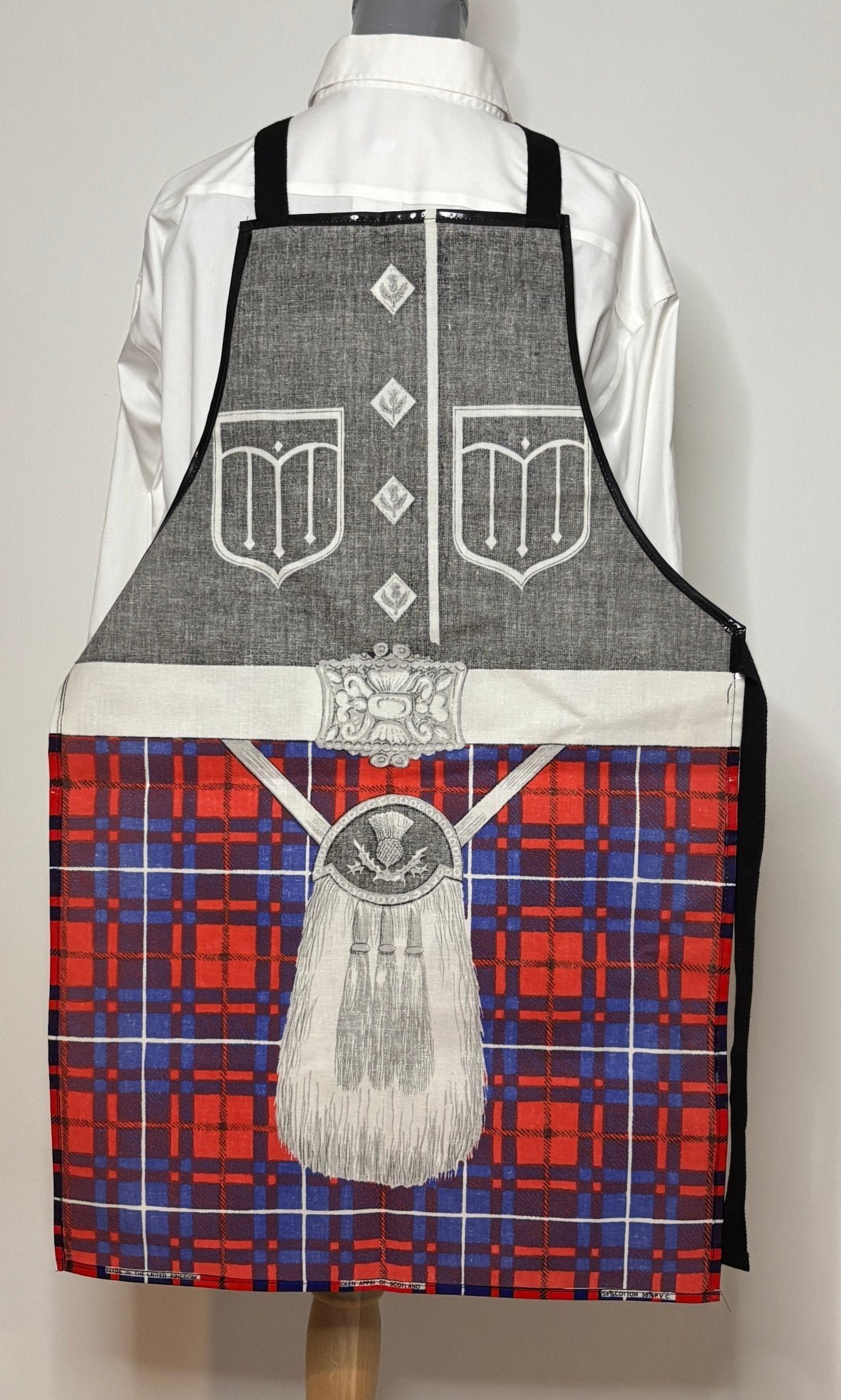 Glen Appin Kilt Vinyl BBQ Apron