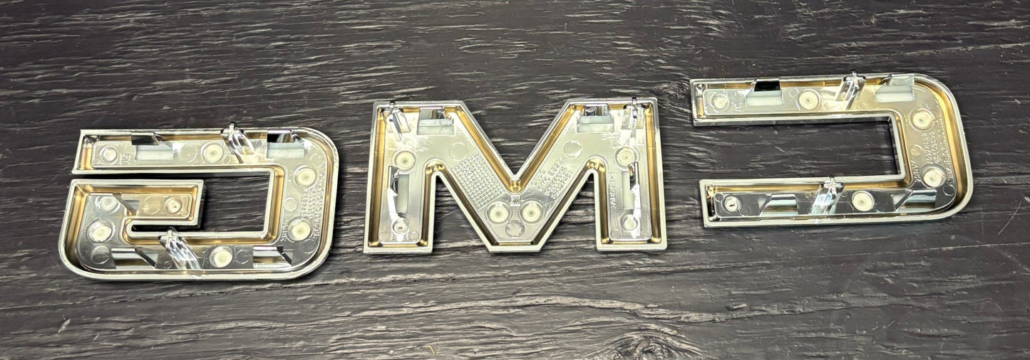GMC Truck Hood Badge Emblem Letters 84360934