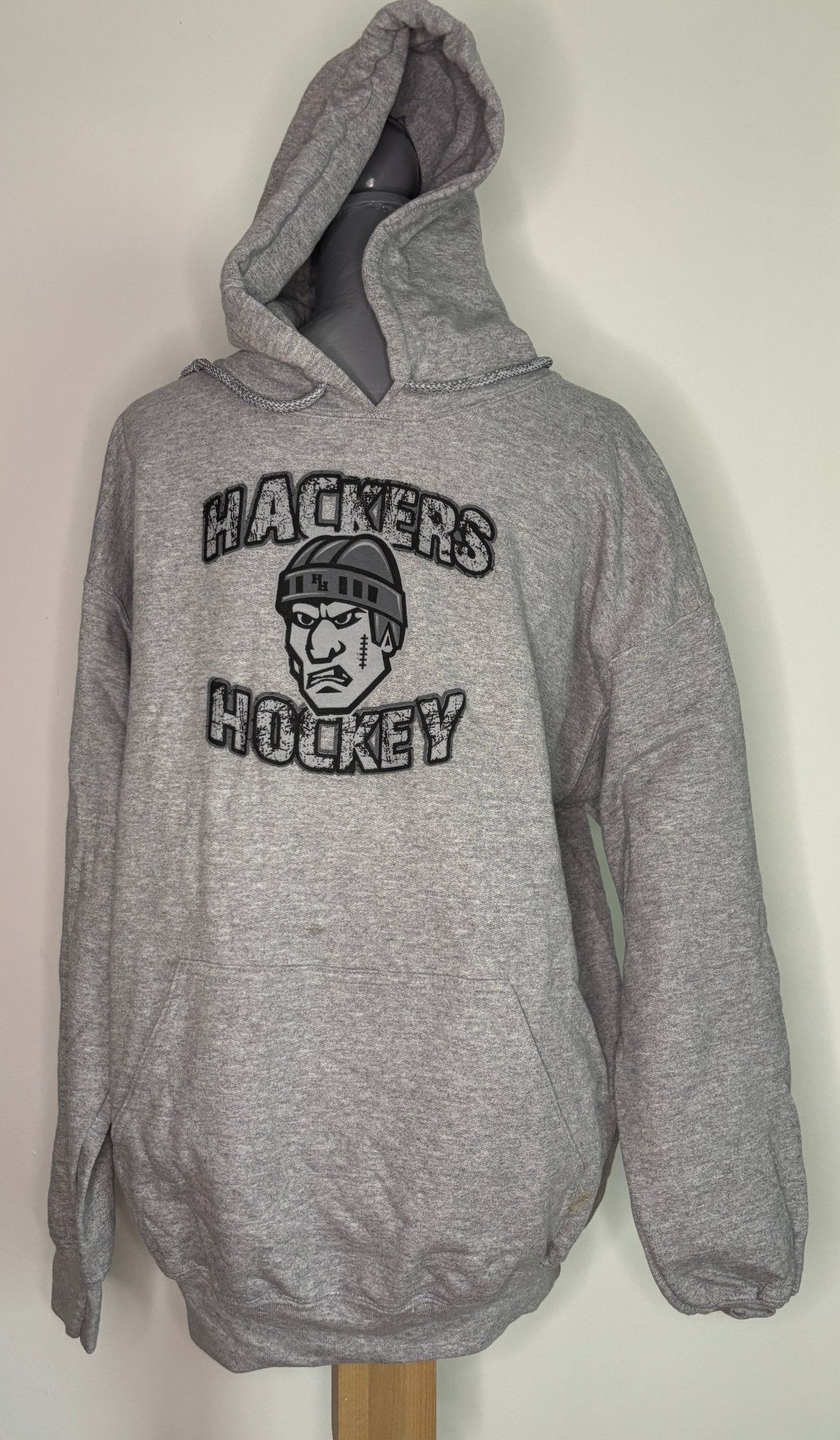 Hackers Hockey I Dangled Your Mama Hoodie Sweatshirt Adult