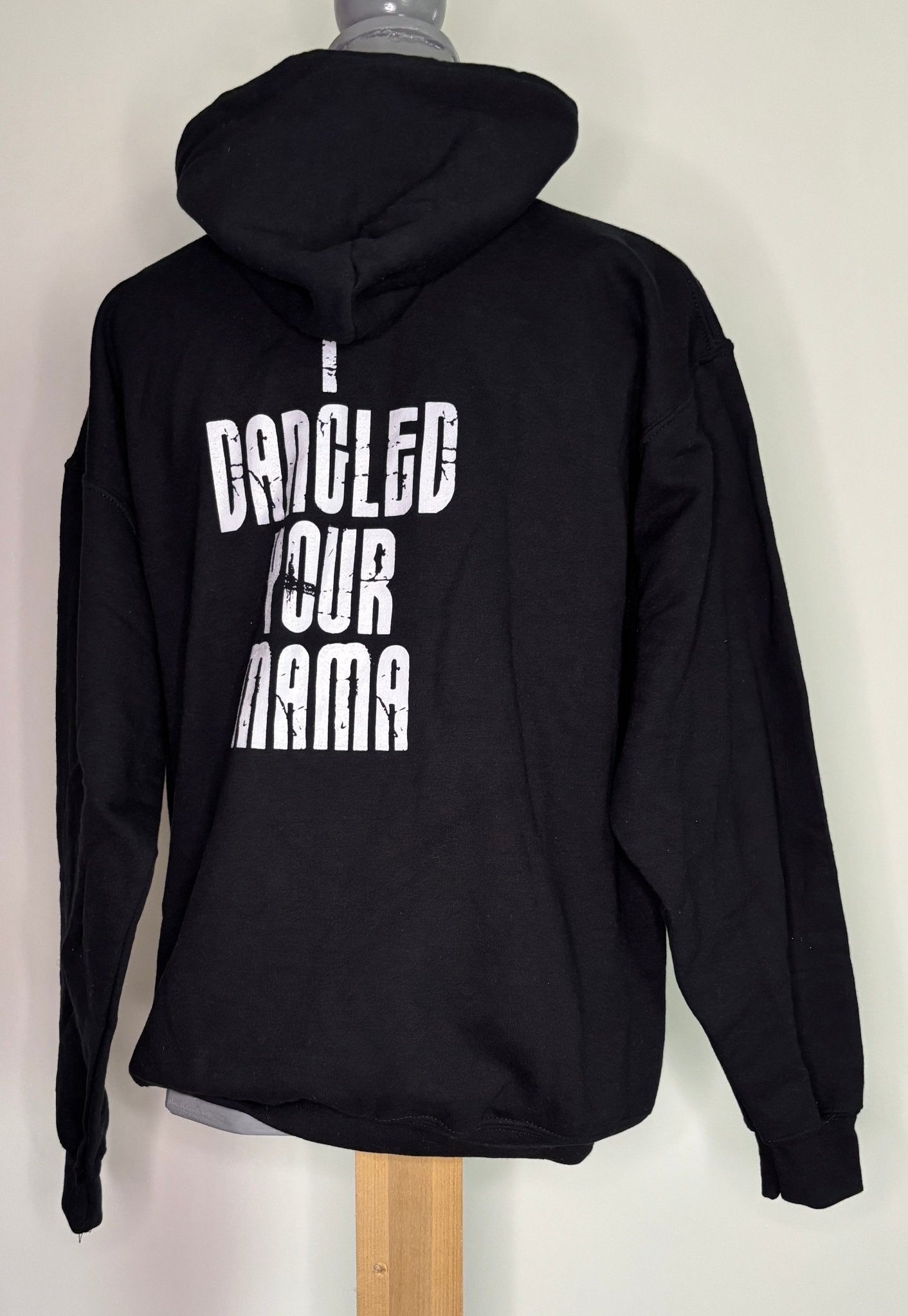 Hackers Hockey I Dangled Your Mama Hoodie Sweatshirt Adult