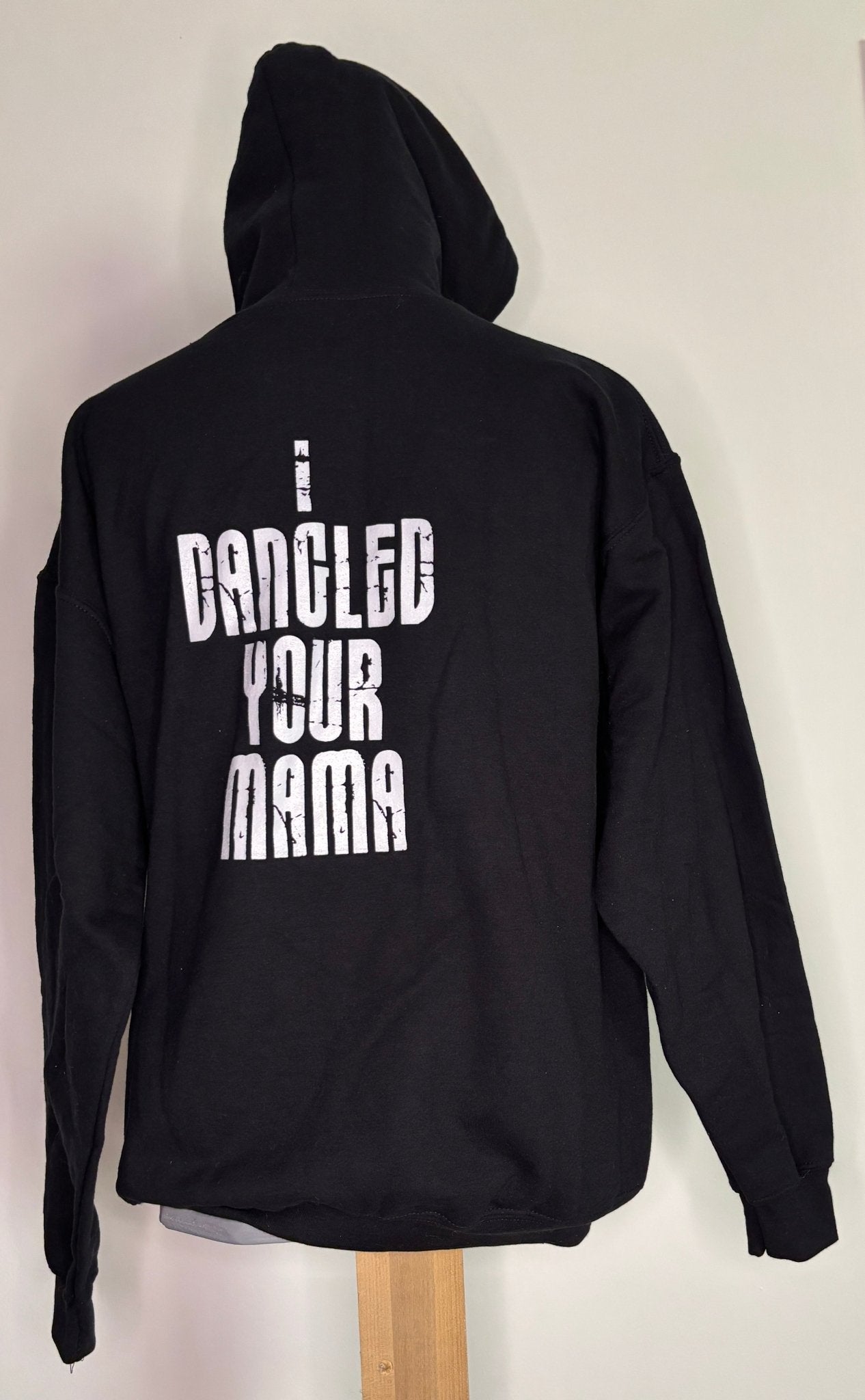 Hackers Hockey I Dangled Your Mama Hoodie Sweatshirt Adult