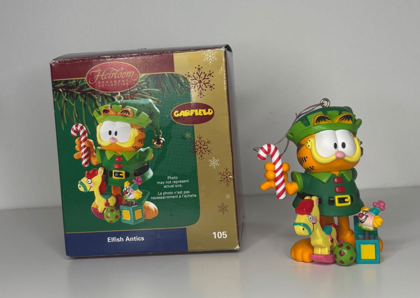Garfield the Cat Christmas Ornament