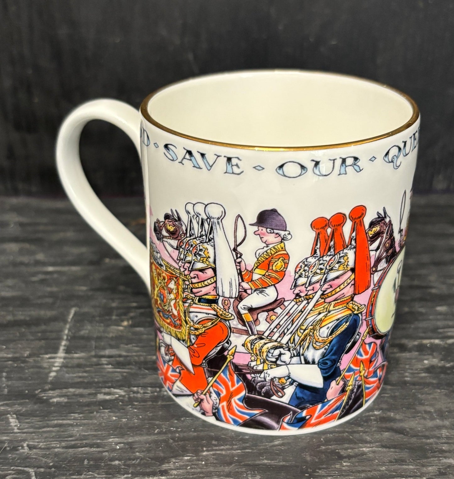 Hudson Middleton Queen Elizabeth Diamond Jubilee Mug
