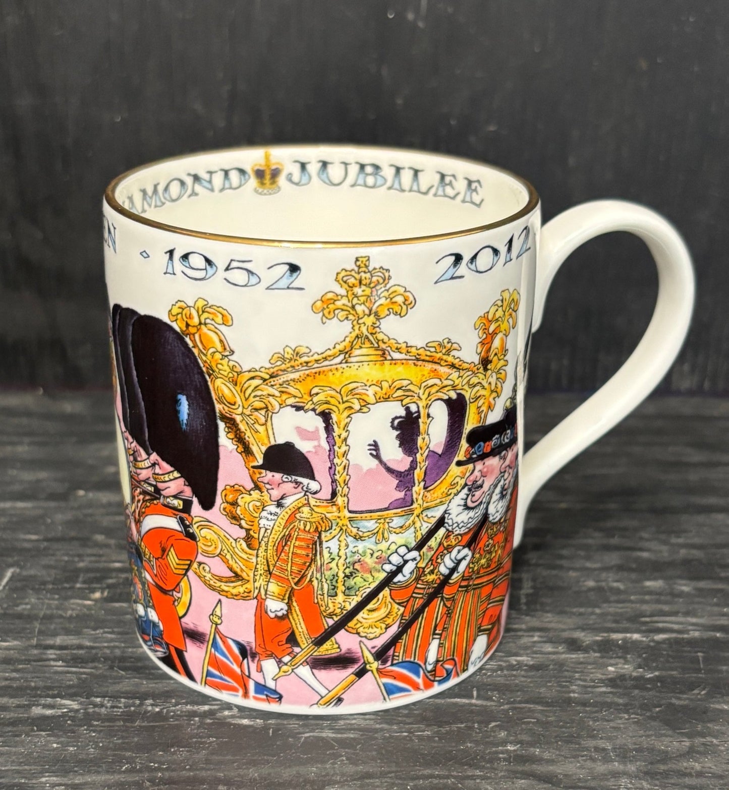Hudson Middleton Queen Elizabeth Diamond Jubilee Mug
