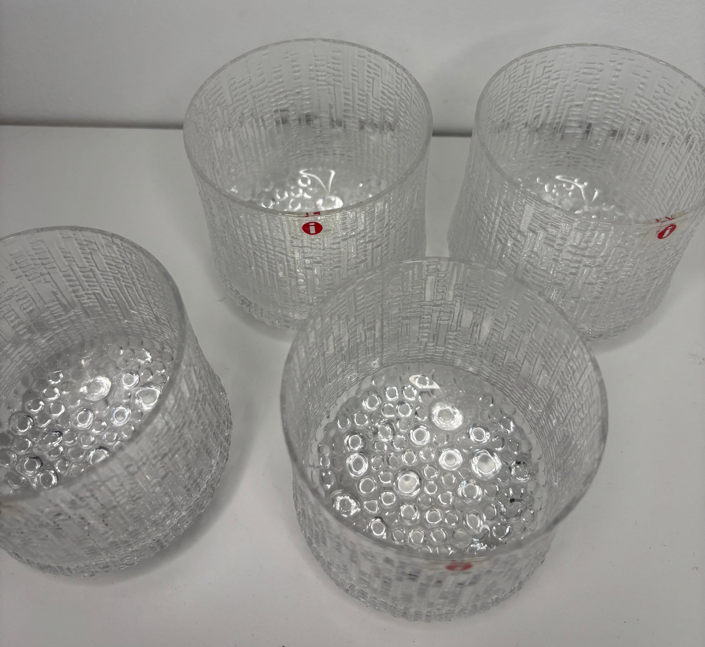 Iittala Ultima Thule Finland Water Pitcher and Glasses Set
