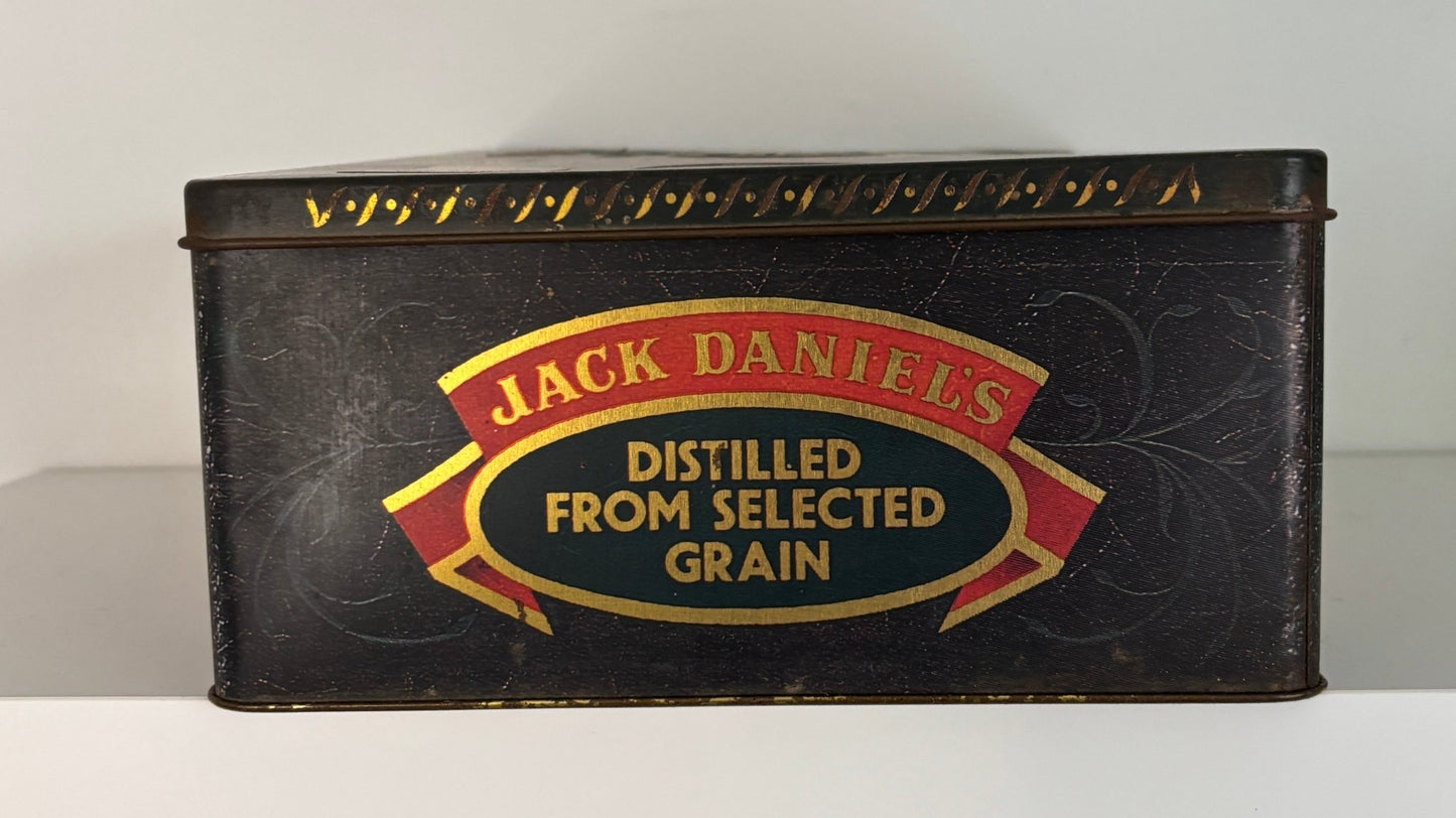 Jack Daniels Old No 7 Gift Tin Bottle and Glasses