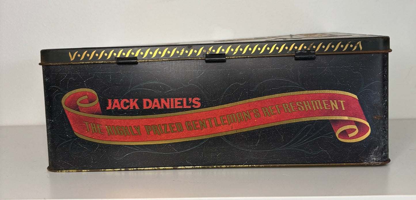 Jack Daniels Old No 7 Gift Tin Bottle and Glasses