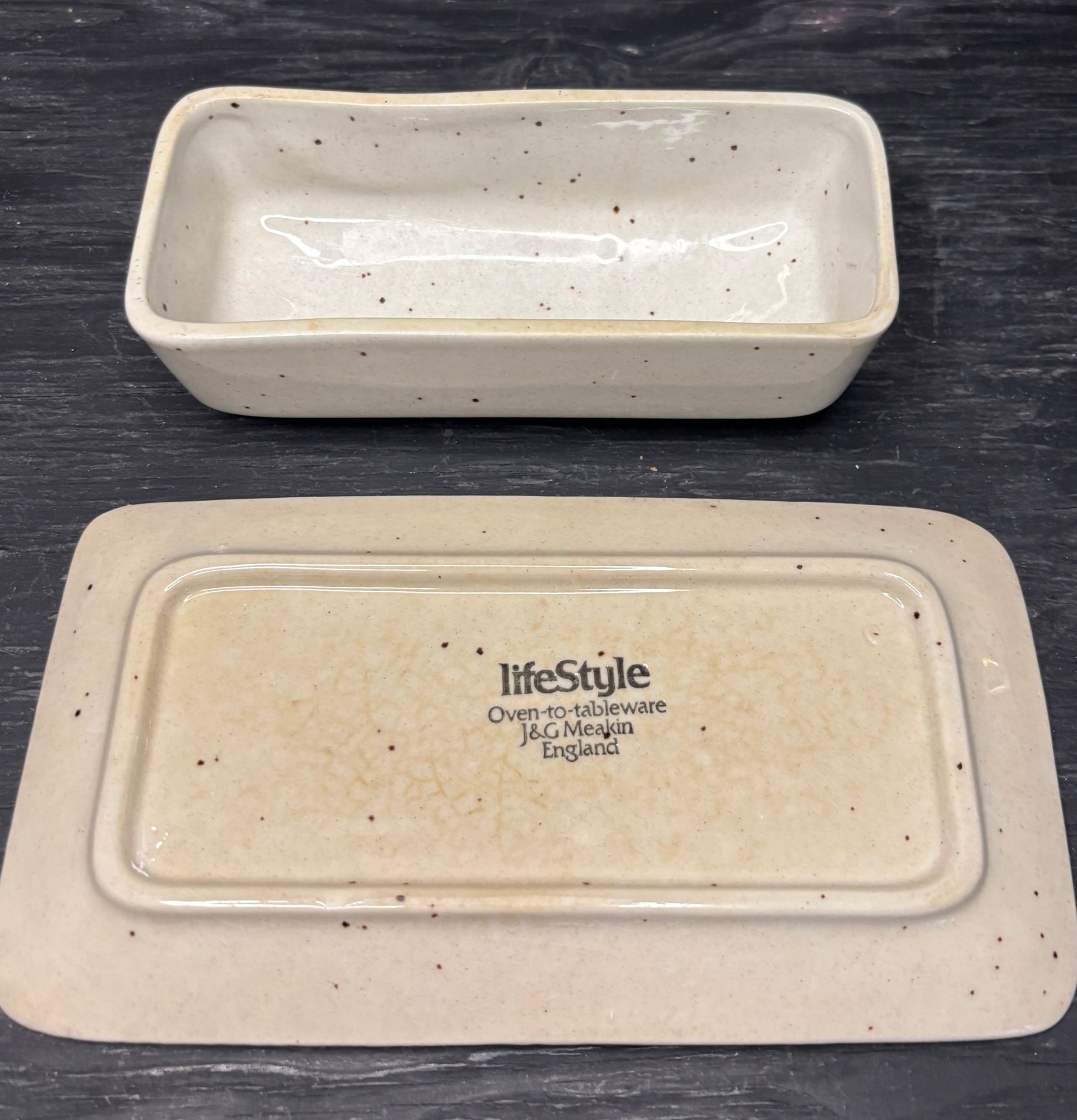 J&G Meakin Lifestyle Butter Dish