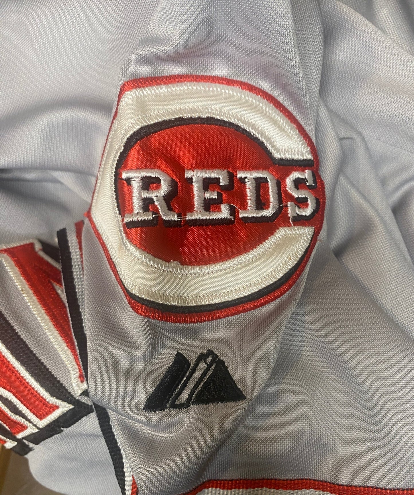 Joey Votto Cincinnati Reds Full Button Majestic Jersey 54 XXL