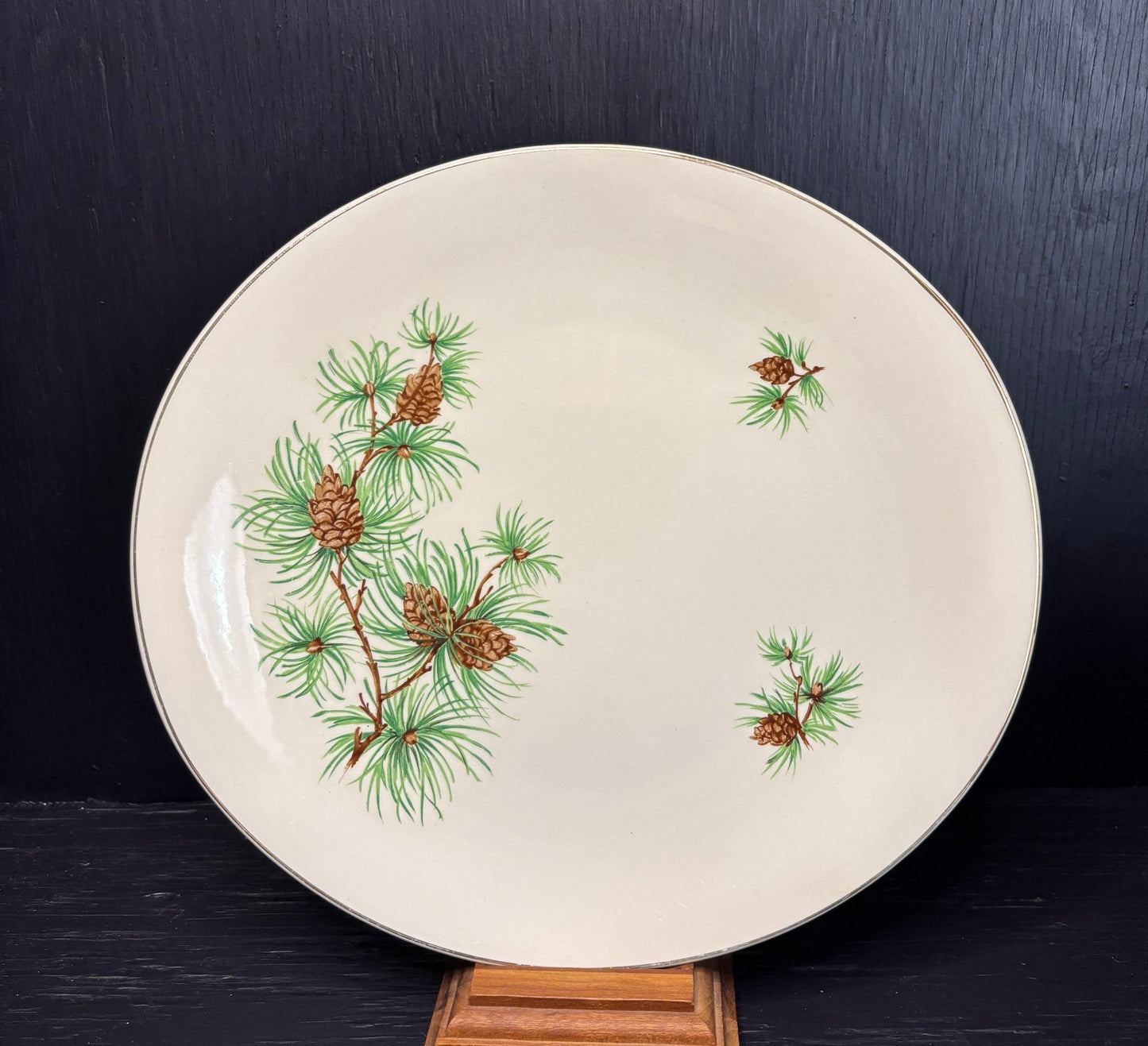 Johnson Brothers Pine Cone Oval Dinner Plate