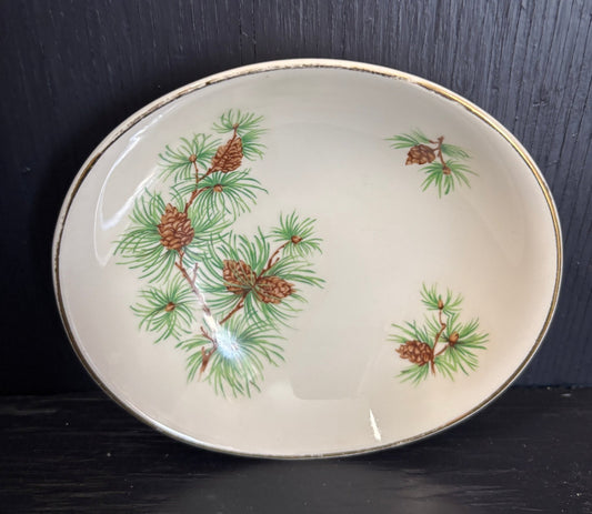 Johnson Brothers Pine Cone Oval Ramekin Bowl