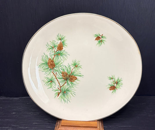Johnson Brothers Pine Cone Oval Salad Plate