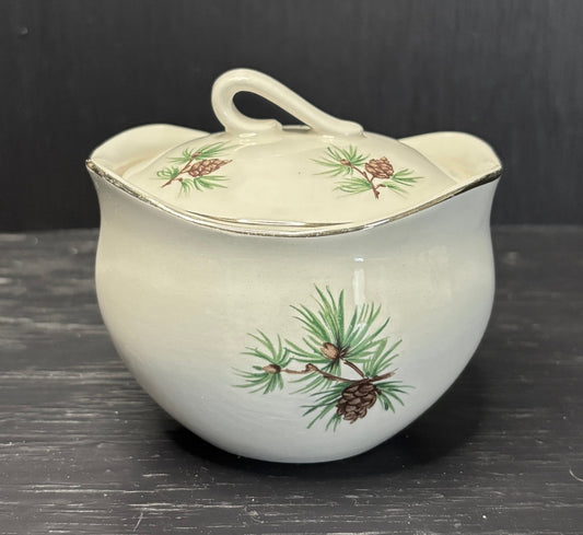 Johnson Brothers Pine Cone Sugar Bowl