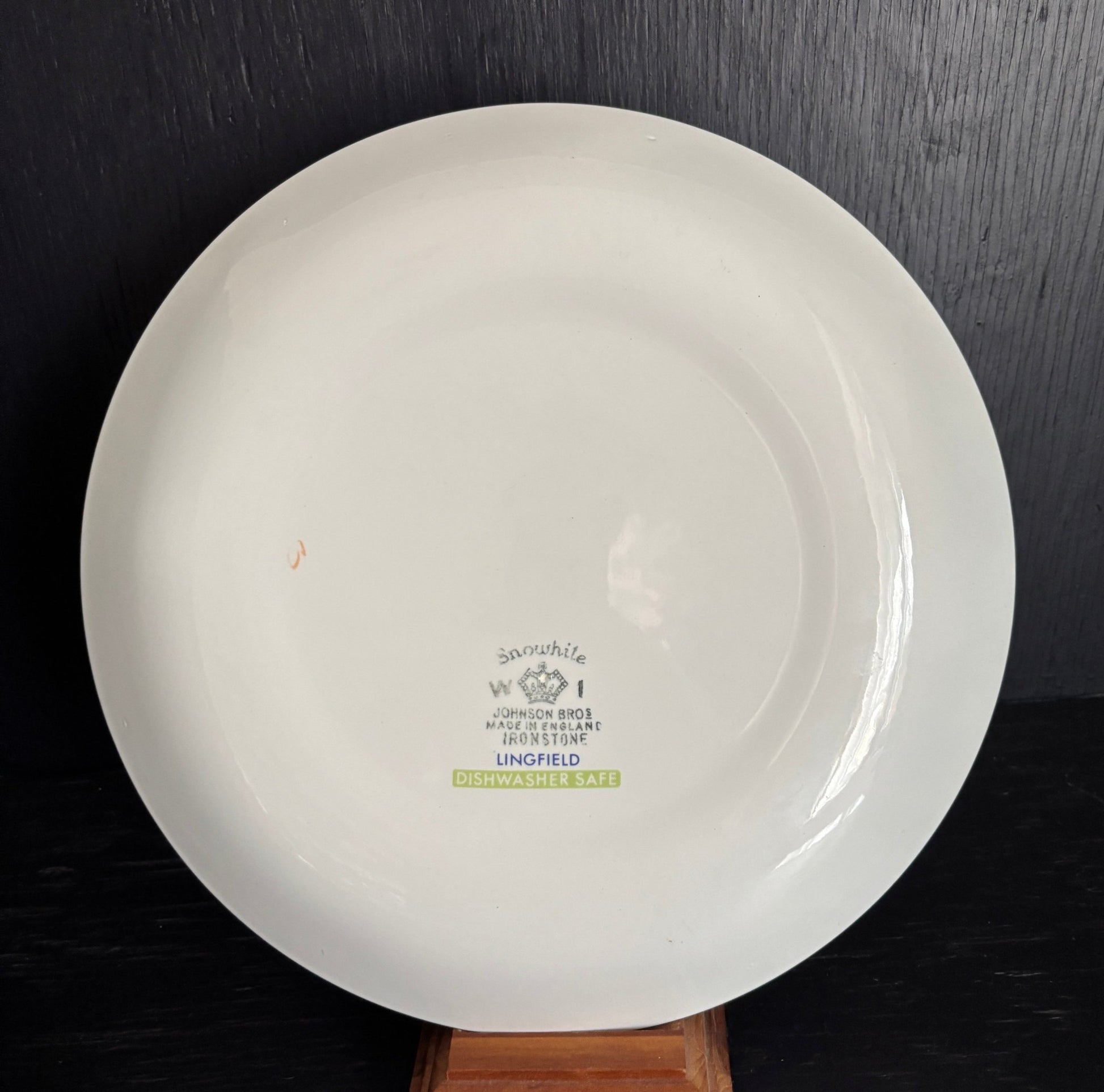 Johnson Brothers Snowhite Plate