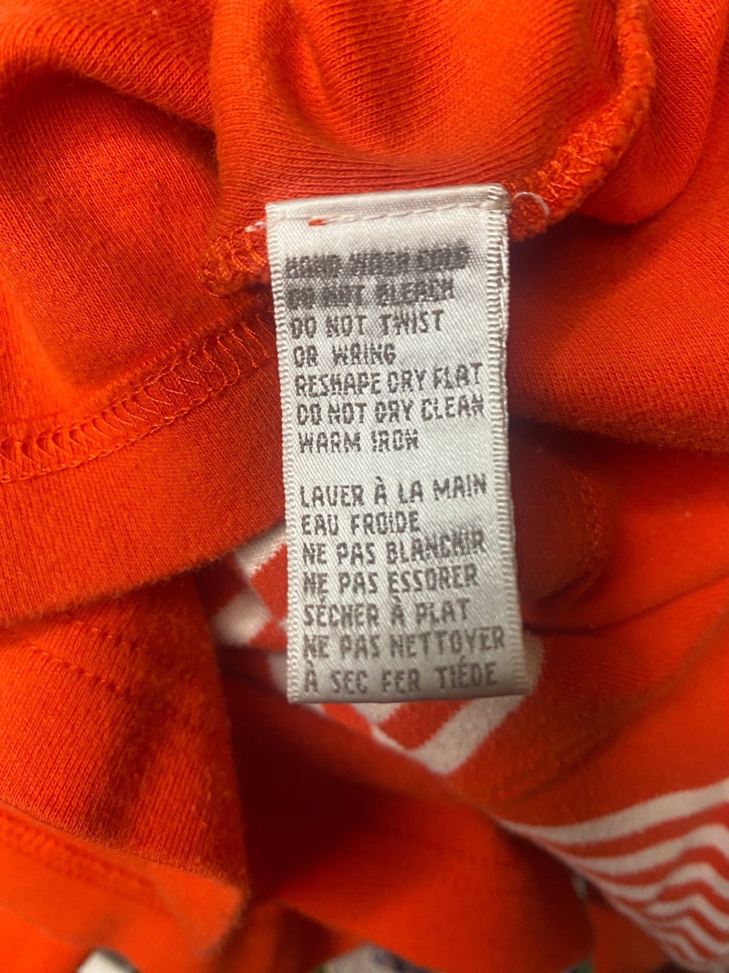 Jones New York Sport Orange Long Sleeve Womens Top