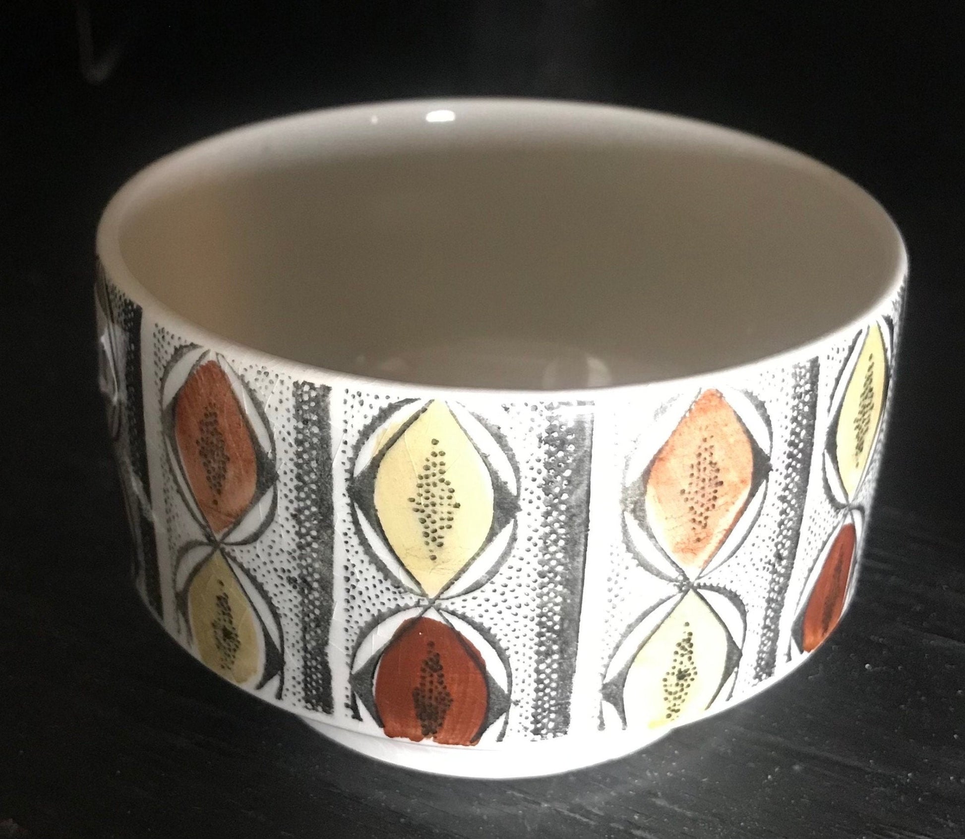 Kathie Winkle Mexico Creamer and Sugar Bowl