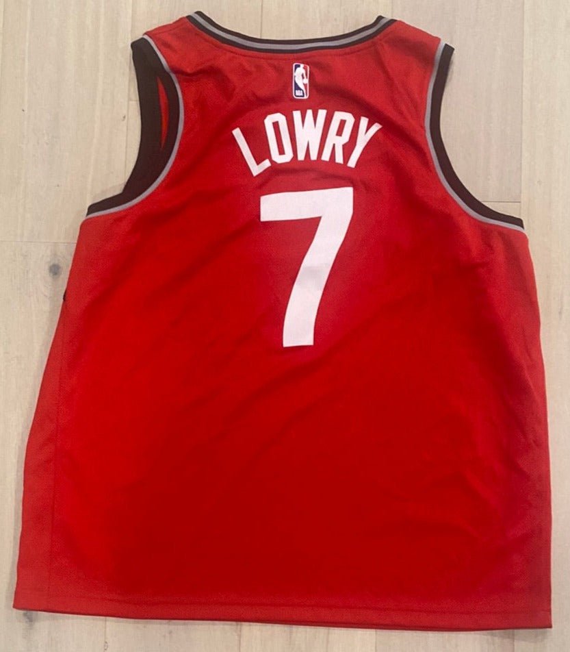 Kyle Lowry Toronto Raptors Nike Swingman Dri Fit Jersey 56 HLJ at Home