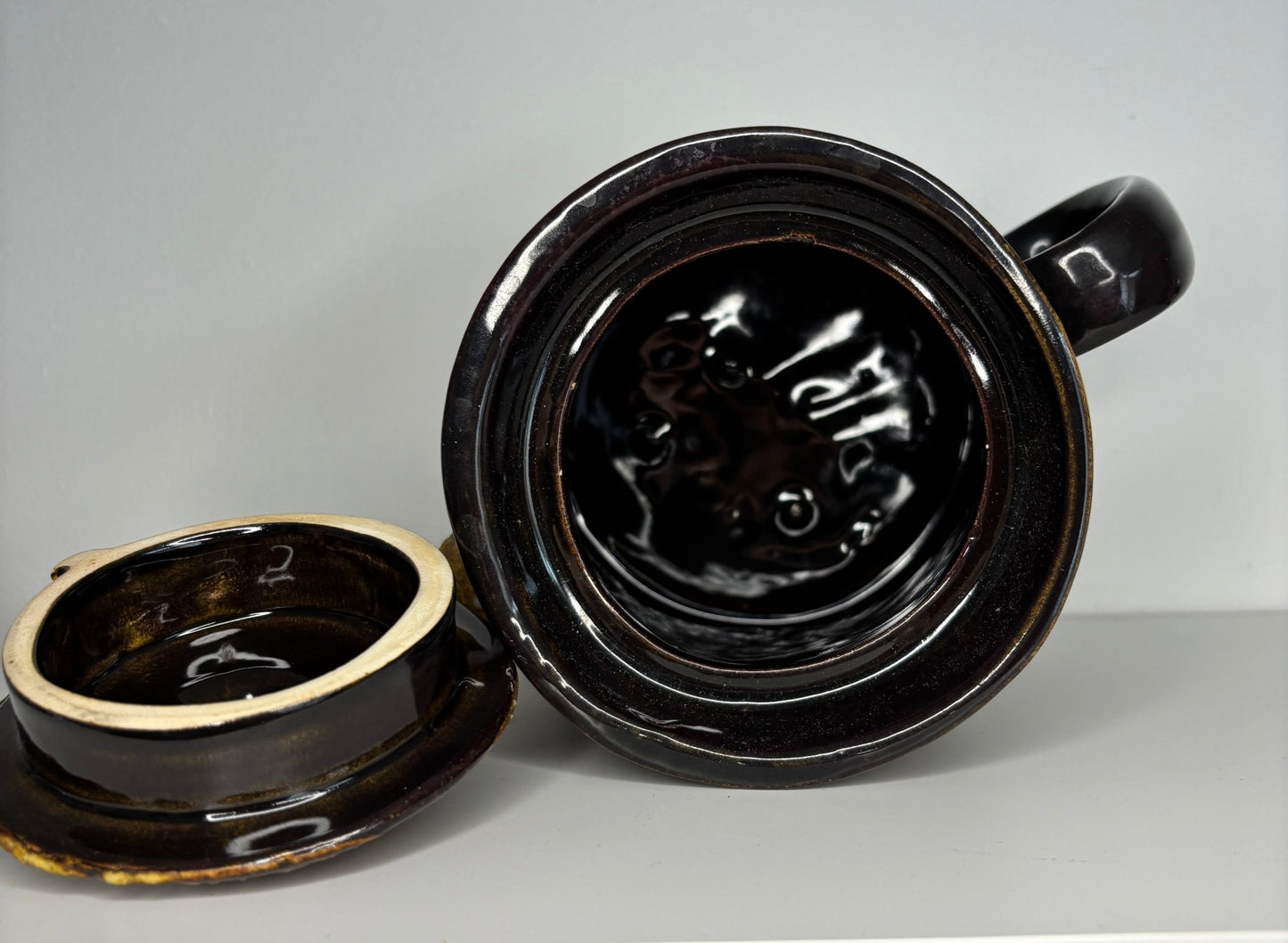 Laurentian Pottery Fat Lava Teapot