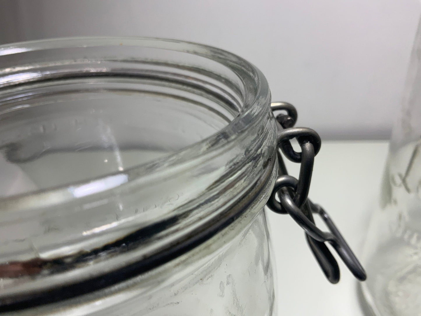 Le Parfait Glass Flour and Sugar Canisters Jars Containers