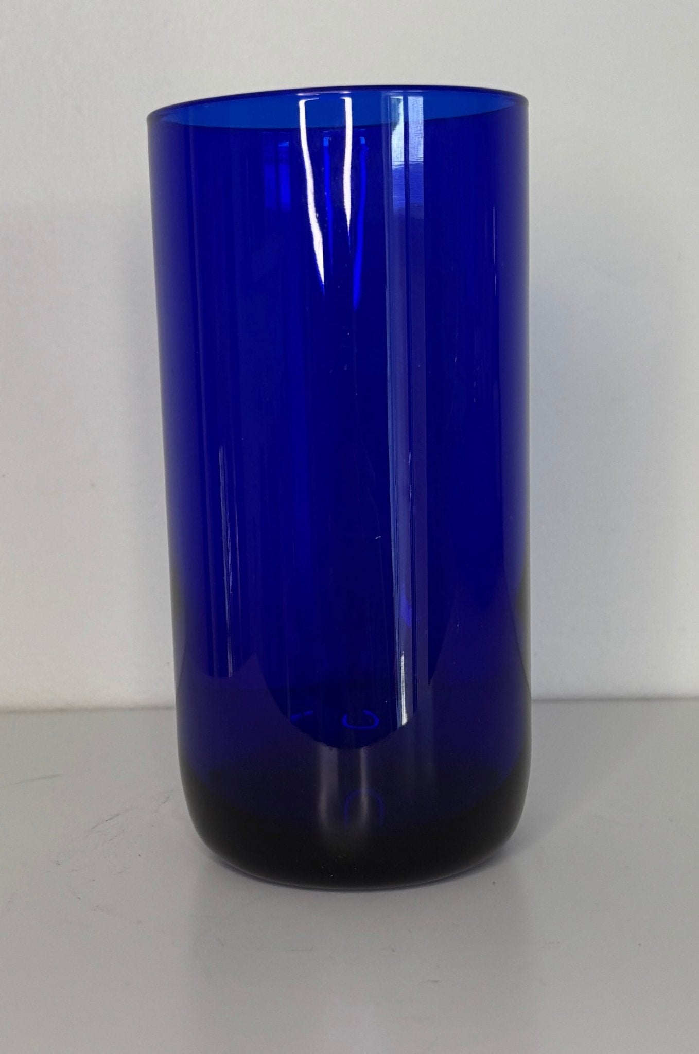 Libbey Cobalt Blue Metropolitan Tumbler Glass