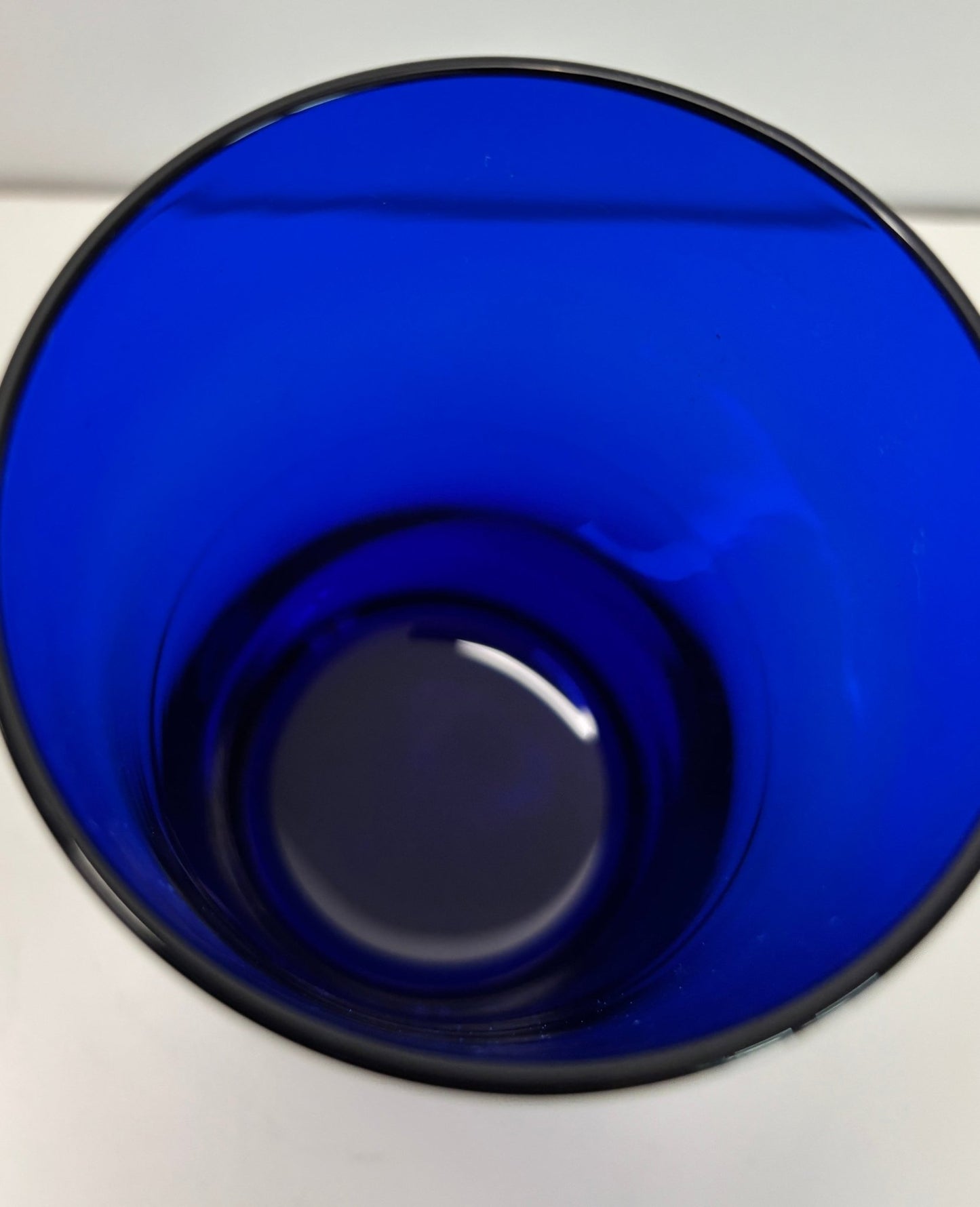 Libbey Cobalt Blue Tumbler Glass