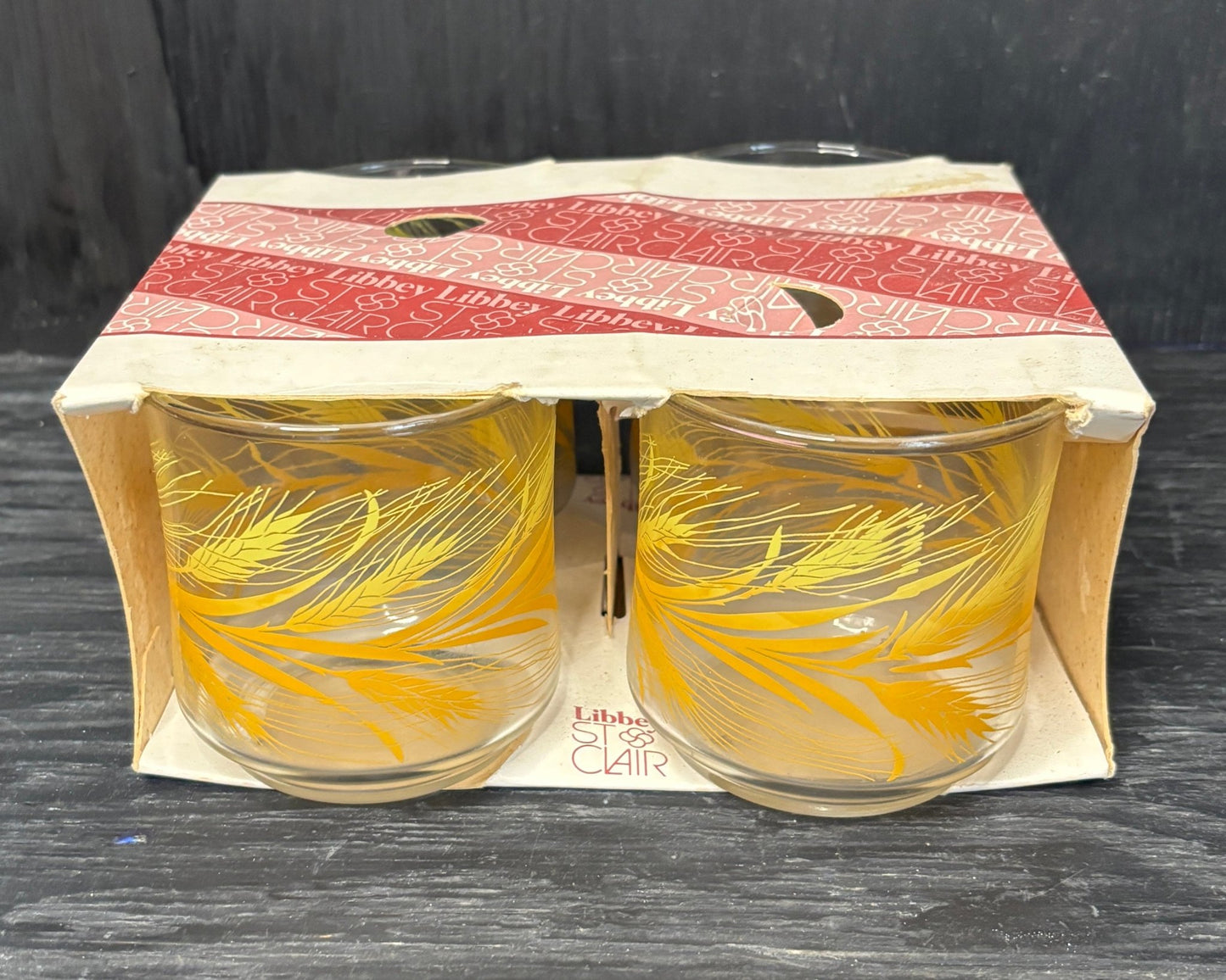 Libbey Golden Wheat Drink Glass