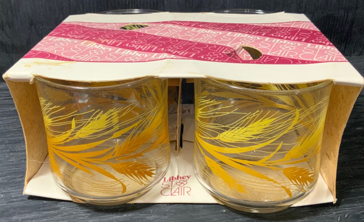 Libbey Golden Wheat Drink Glass