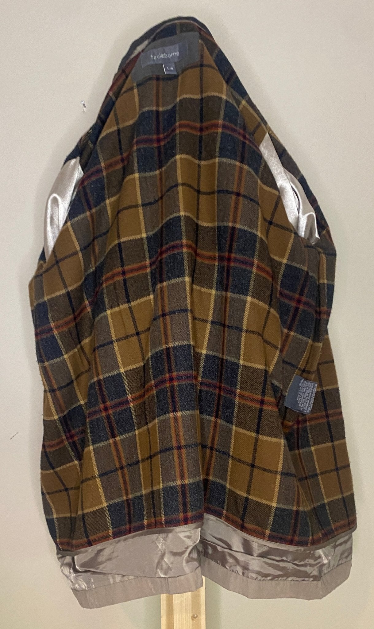 Liz Claiborne Soft Shell Lined Hooded Tan Women’s Coat