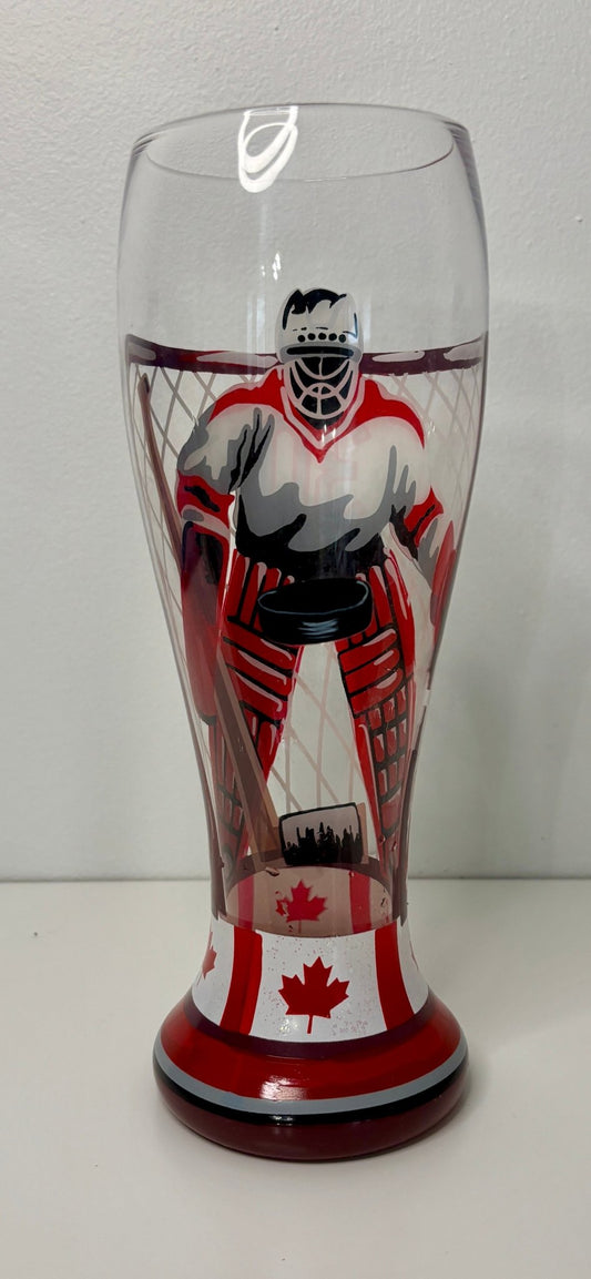 Lolita Hockey Goalie Pilsner Beer Glass