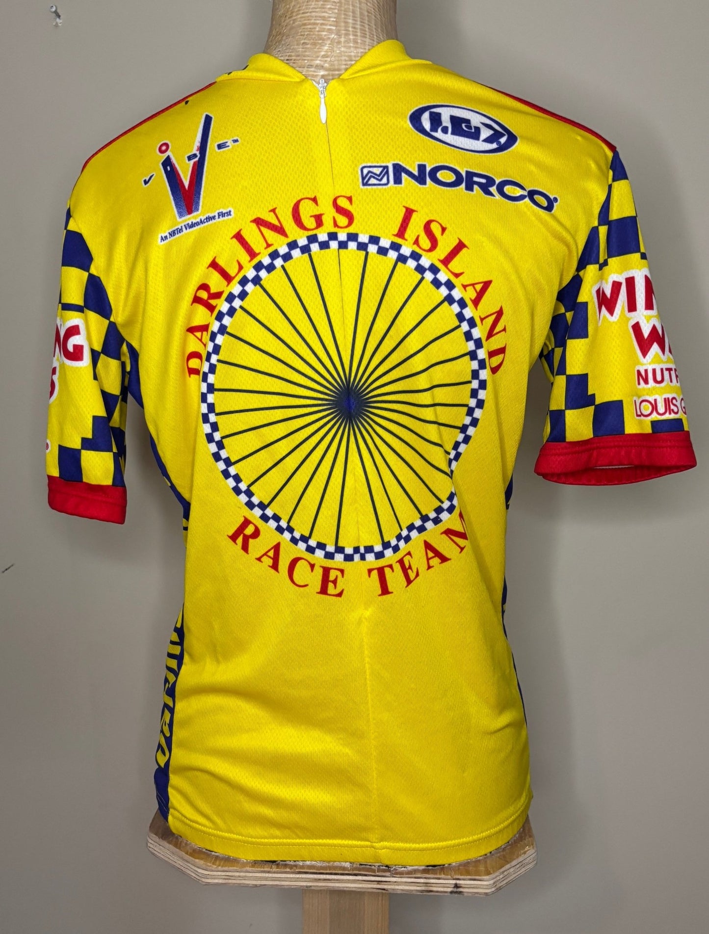 Louis Garneau Darlings Island Full Zip Cycling Race Jersey