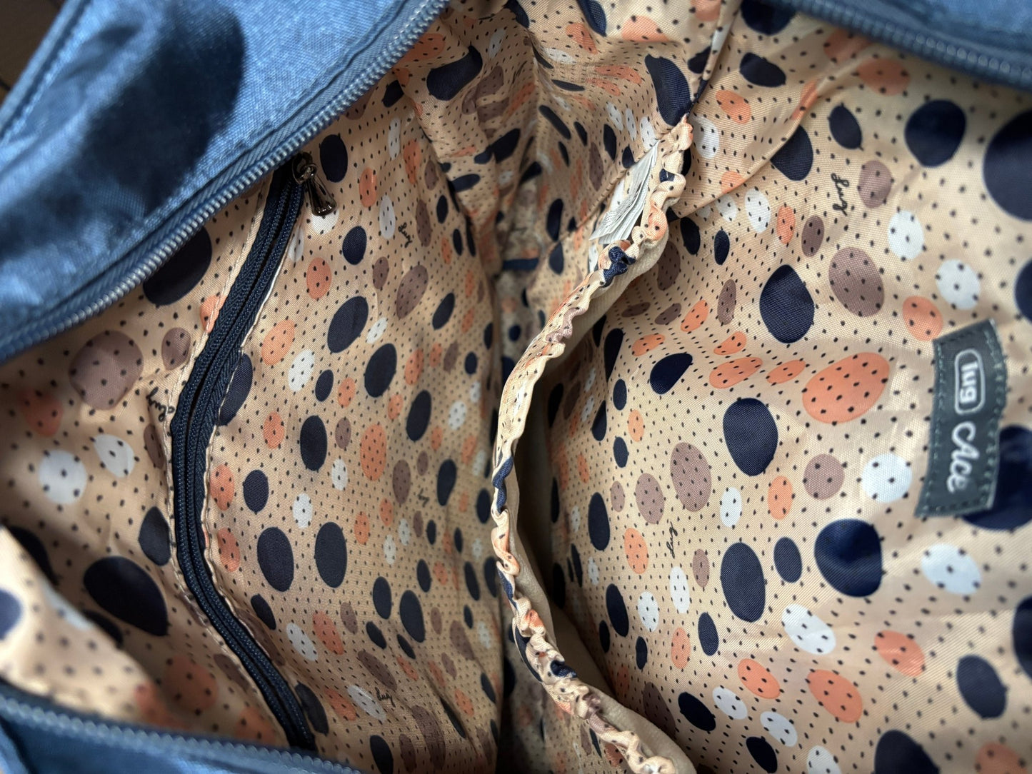 LUG Ace Blue Convertible Travel Tote Bag