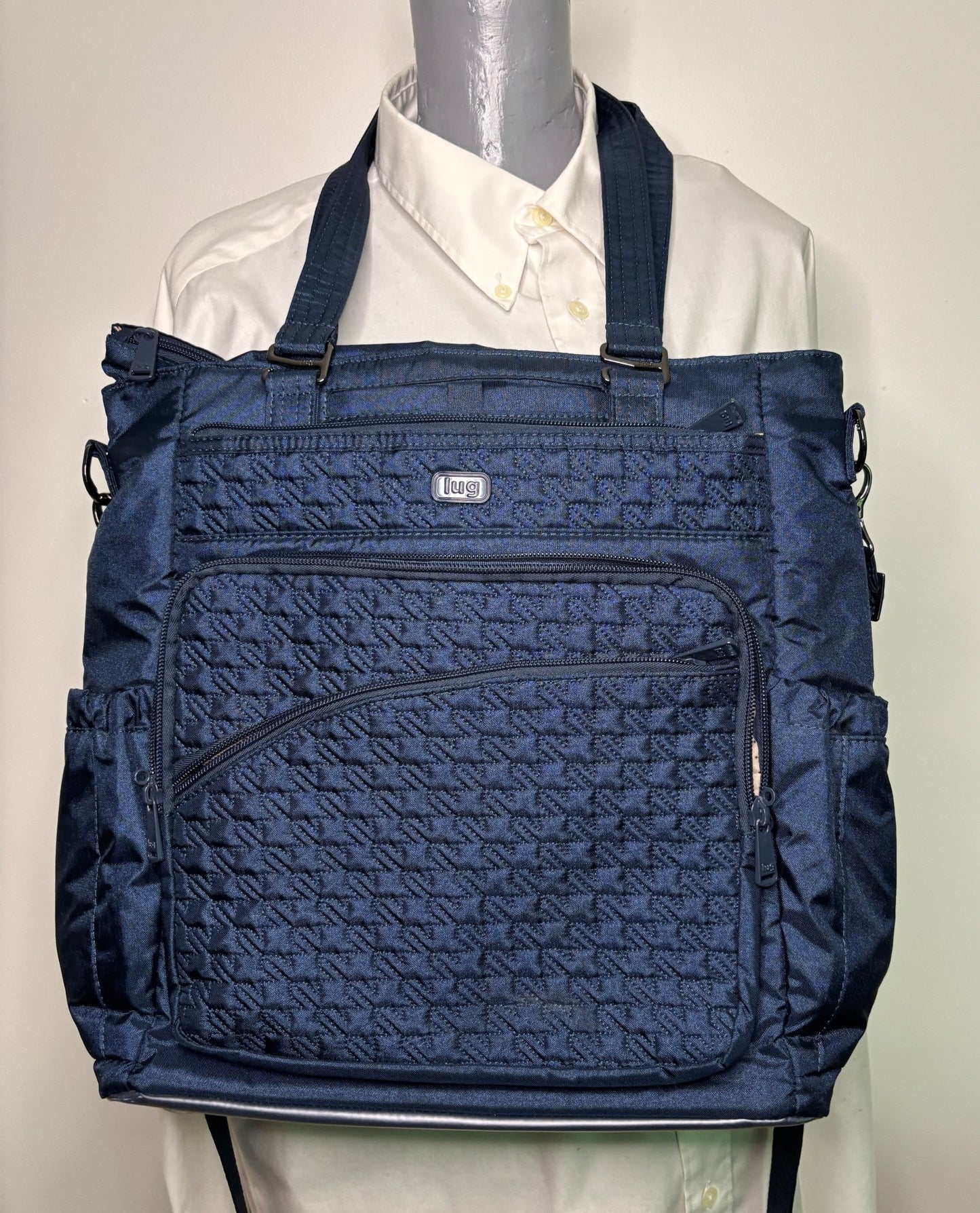 LUG Ace Blue Convertible Travel Tote Bag