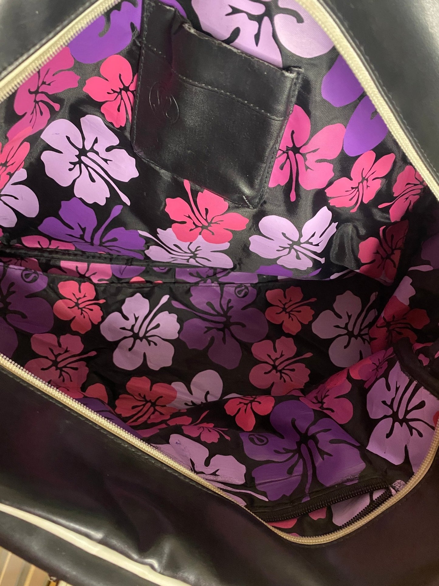 Lululemon Bowler Navy Duffle Gym Bag