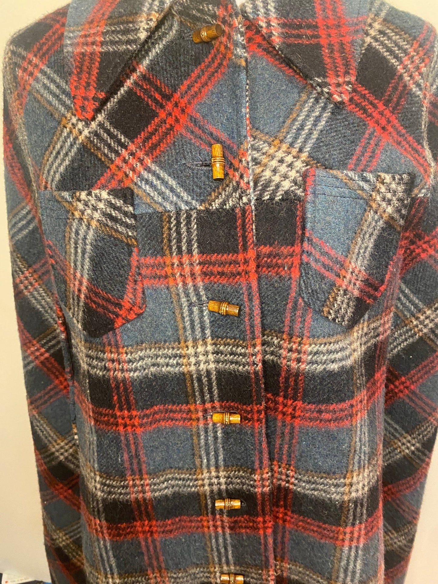 Niccolini Vintage Wool Cape Coat