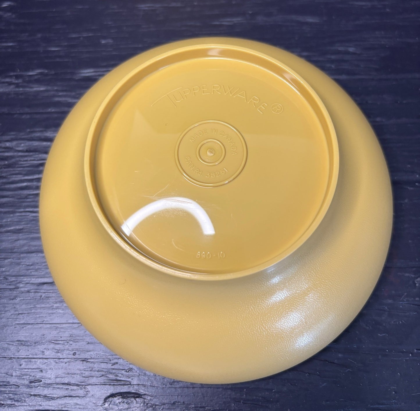 Tupperware Harvest Gold Bowl