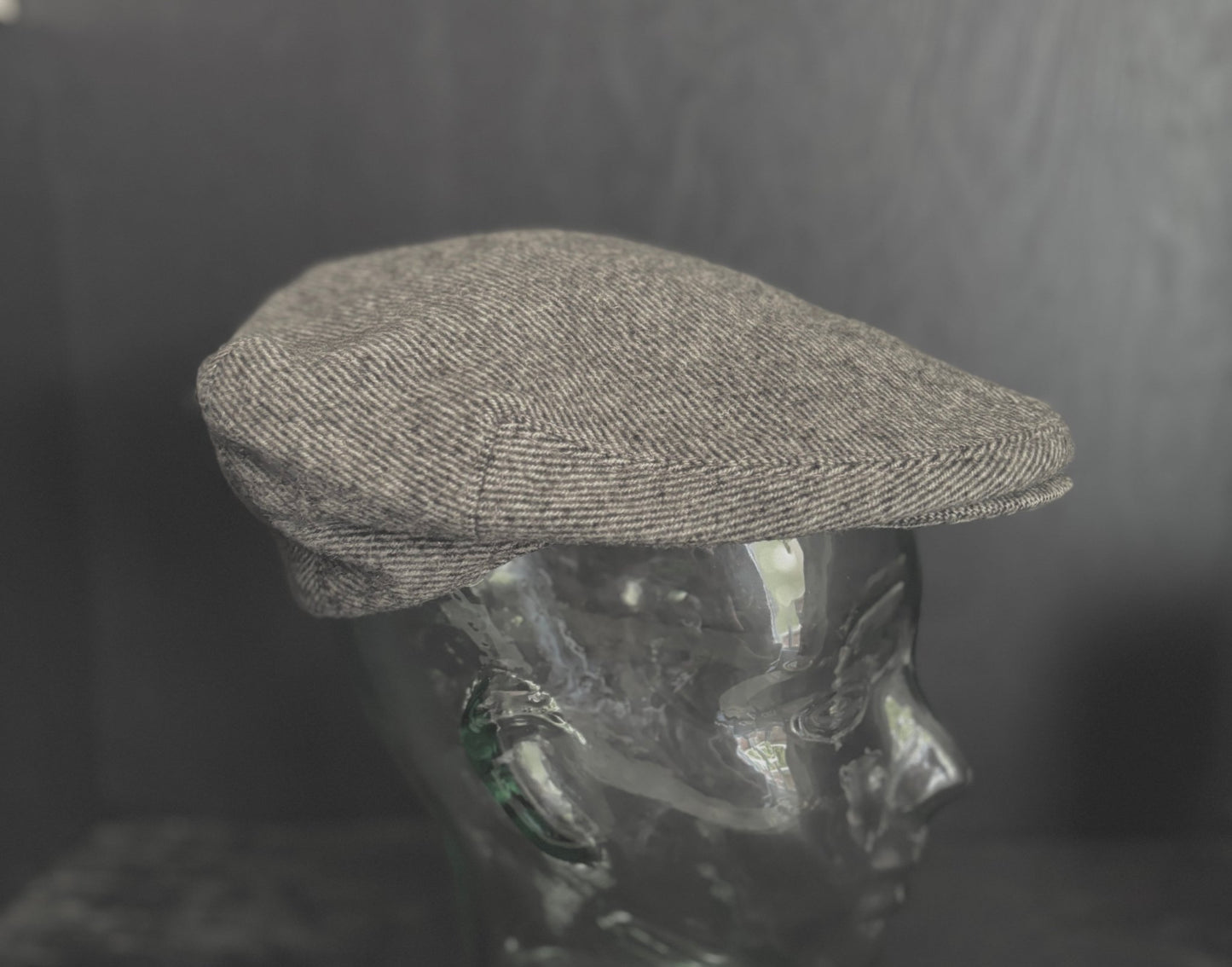 Made in Italy Original Sportswear Vintage Gray Newsboy Hat