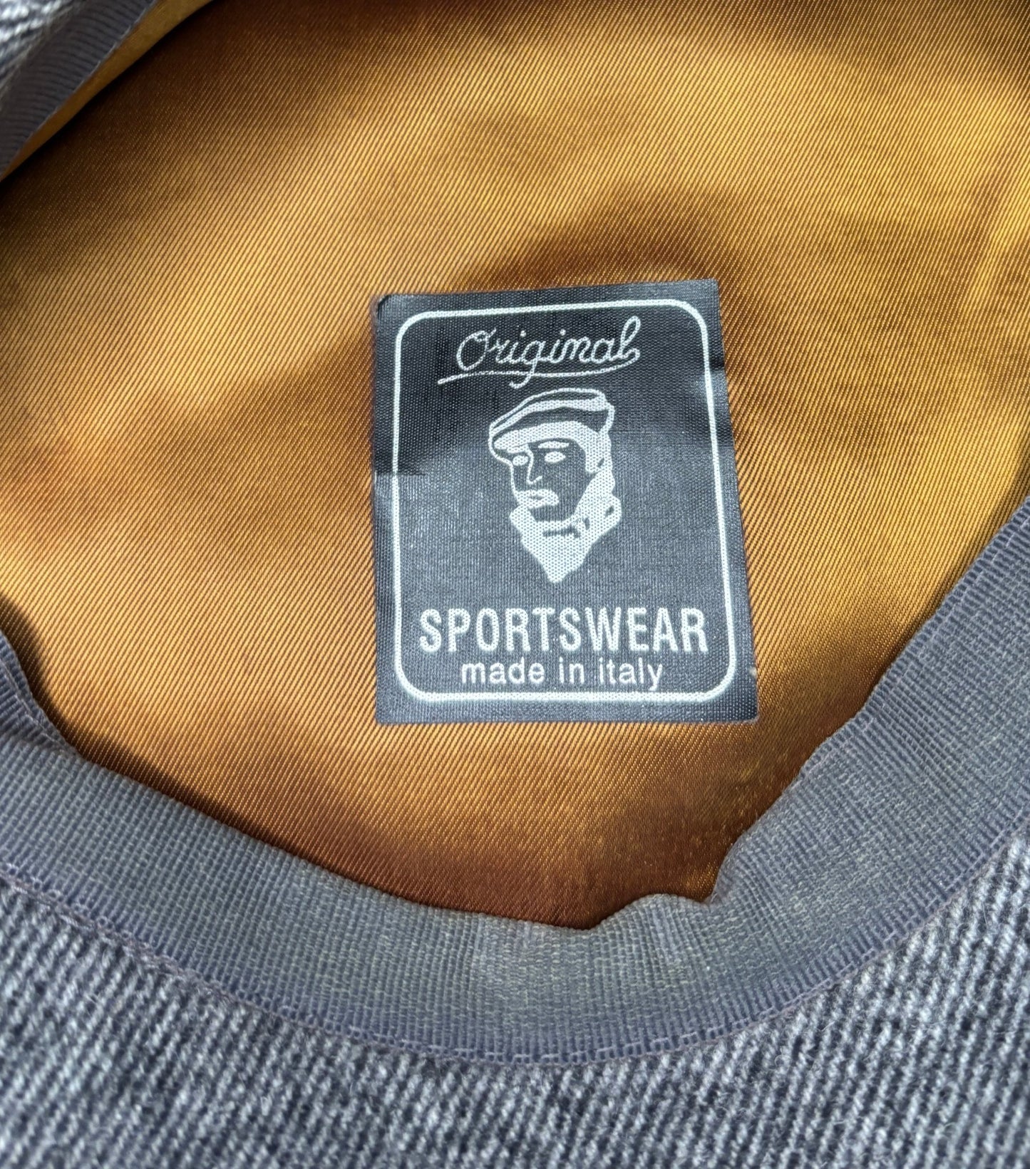 Made in Italy Original Sportswear Vintage Gray Newsboy Hat