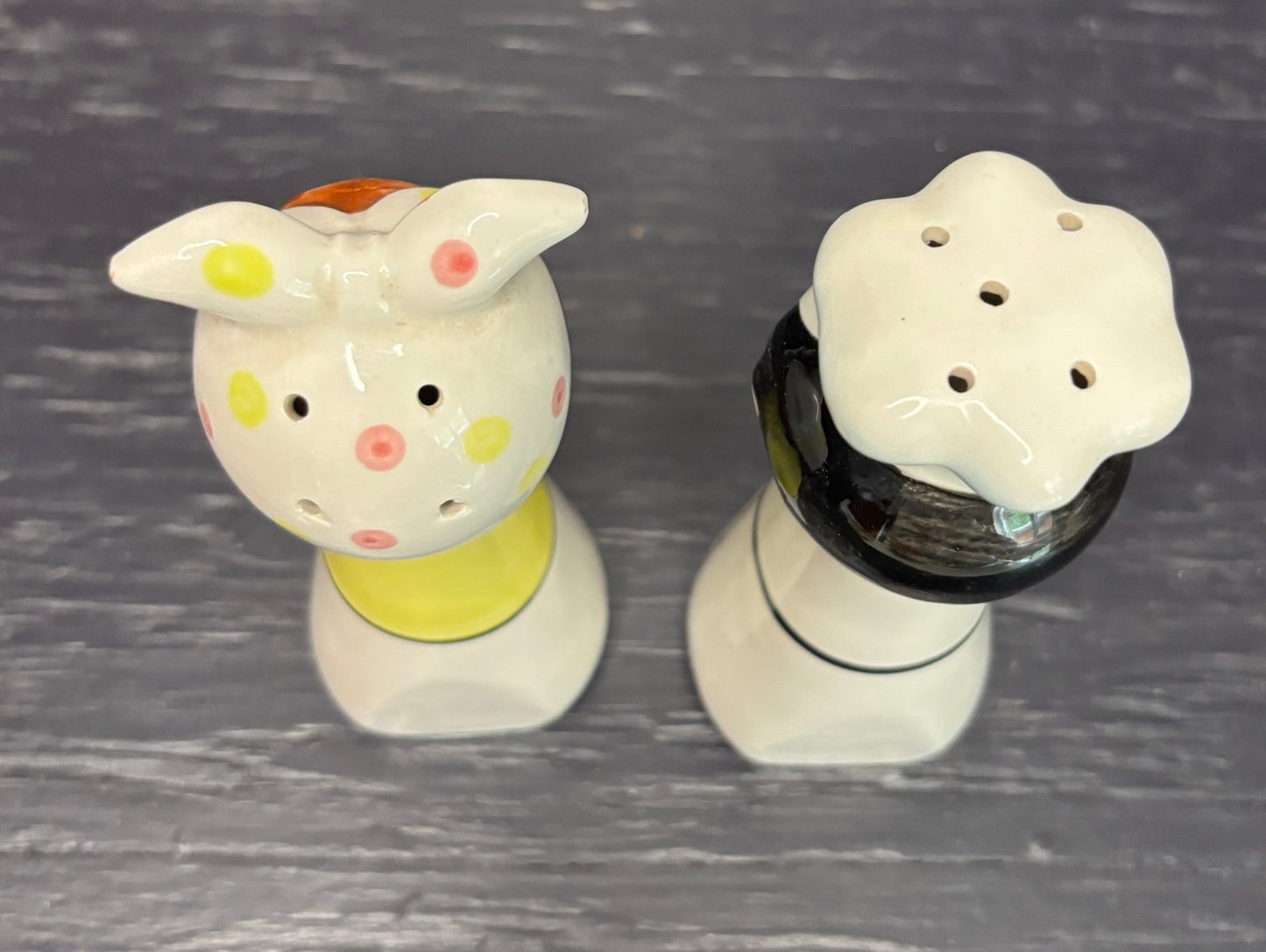 Made in Japan Chef Salt and Pepper Shakers