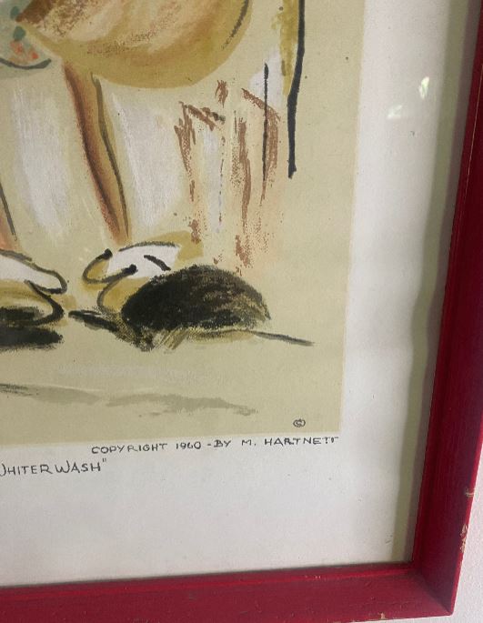 Maggie Hartnett Cleaner Brighter Whiter Wash Original Watercolour