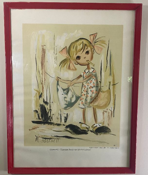 Maggie Hartnett Cleaner Brighter Whiter Wash Original Watercolour